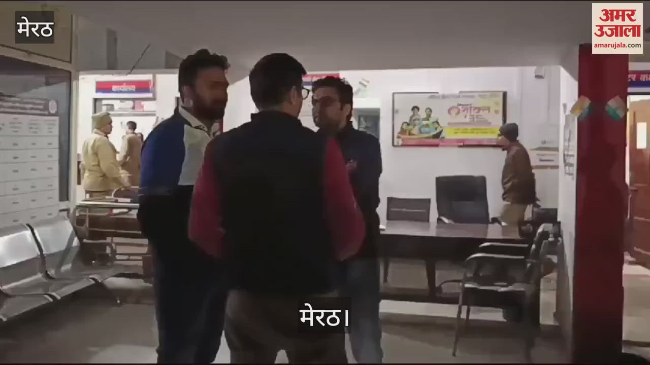 VIDEO : GST team brought Rana Steel owner Shah Mohammad to Meerut, medical test will be done today