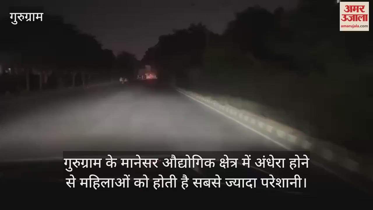 VIDEO : When will darkness of industrial area Manesar be removed