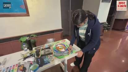 VIDEO : Talents of Jammjammuu and Kashmir shine in 'UT Art Utsav 2024', a mixed festival of art and culture.