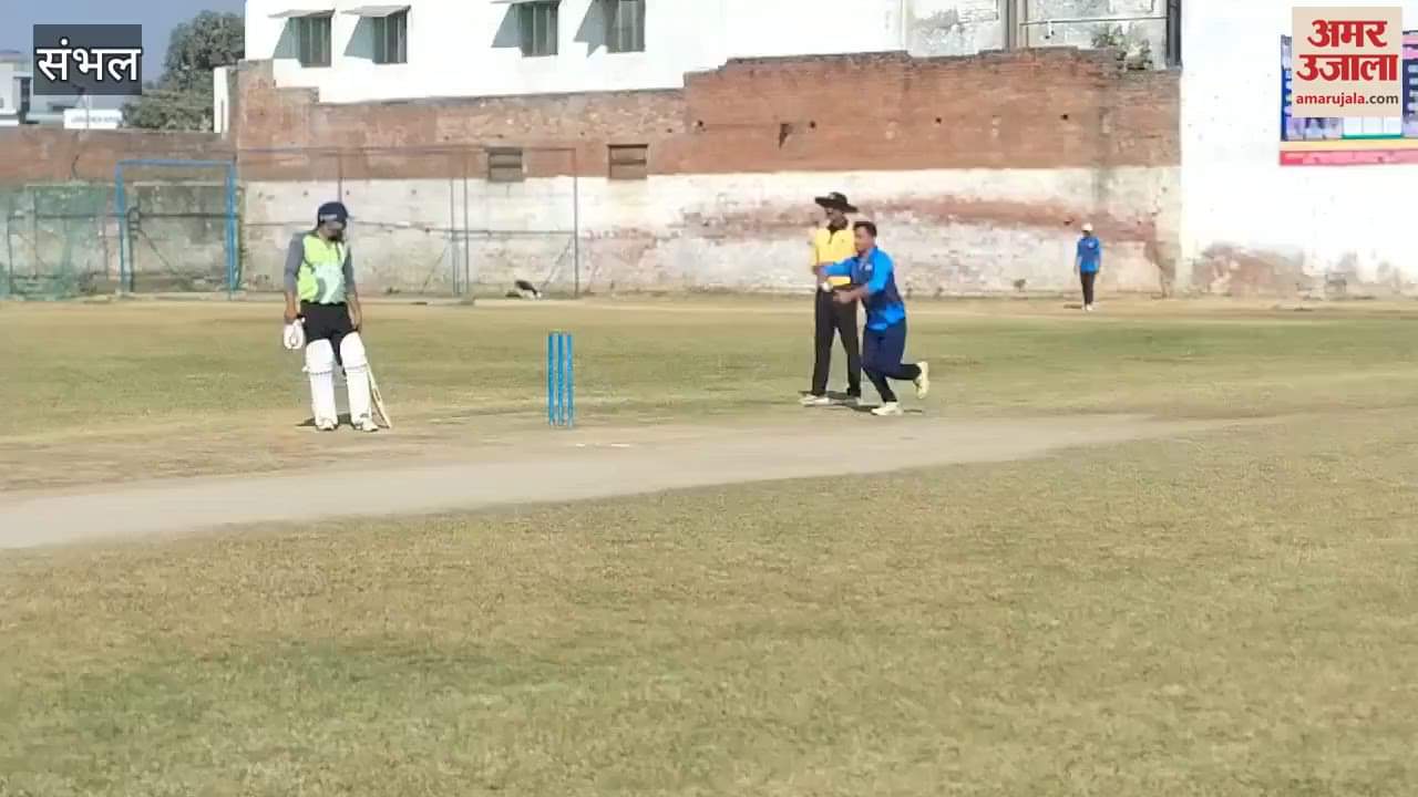 VIDEO : Young Cricket Club defeated CSK by 76 runs with brilliant batting, tournament in Chandausi