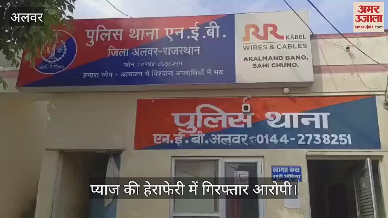 Alwar News: Accused arrested in onion misappropriation case, goods worth Rs 8.5 lakh destroyed on the way