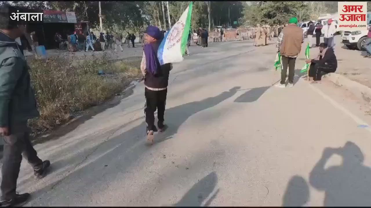 VIDEO : Allegations of stopping the media at Shambhu border