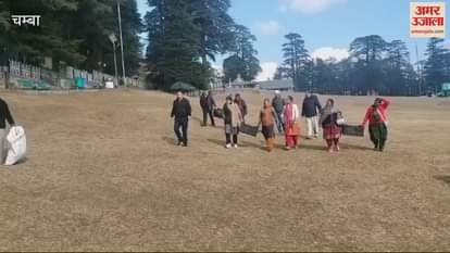 VIDEO : Wildlife department launched cleanliness drive in Khajjiar lake ground