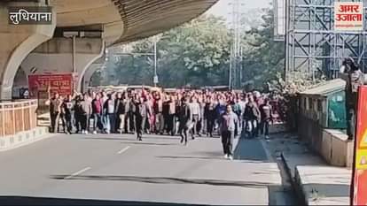 VIDEO : Hindu Nyaypeeth team took out a protest rally in Ludhiana