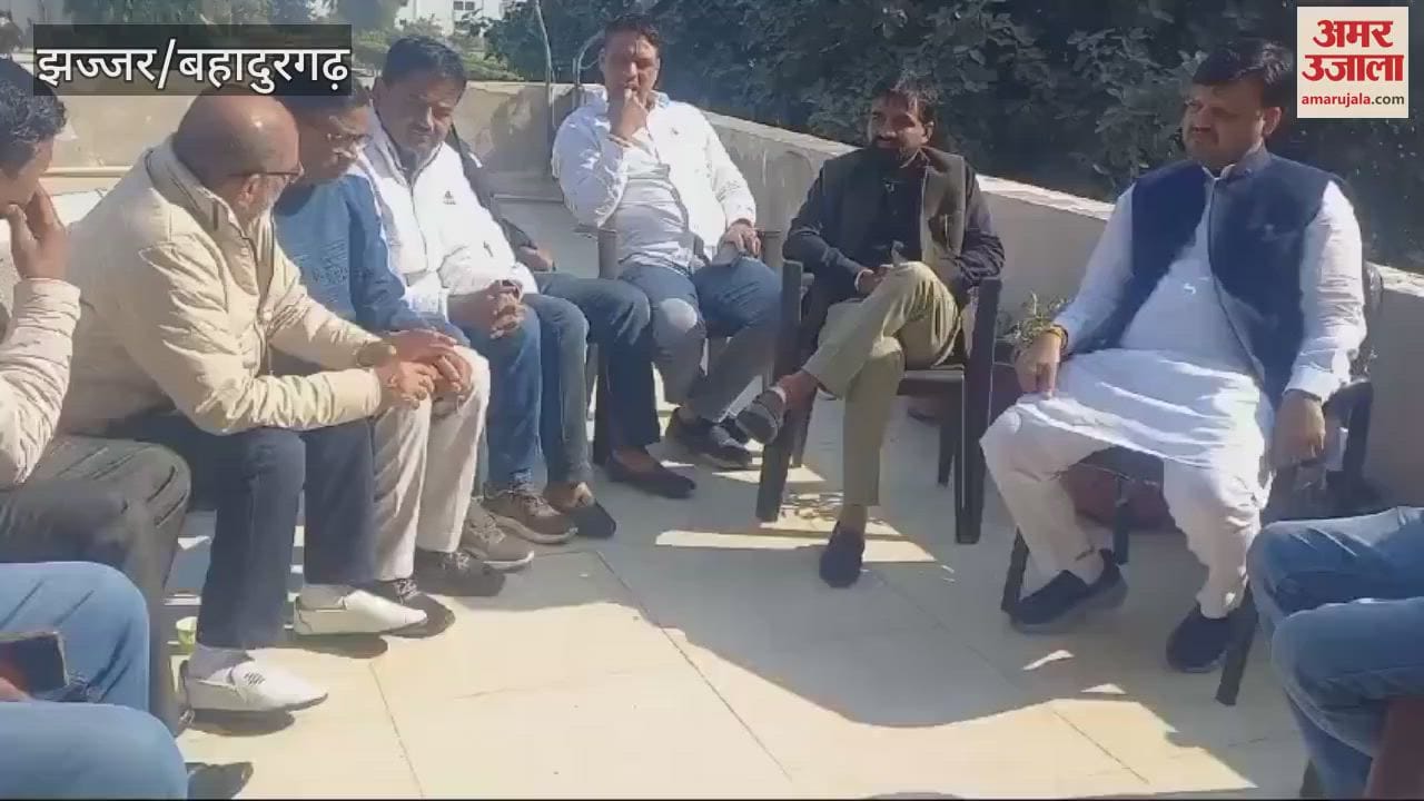 VIDEO : Meeting cancelled information about negligence of officers in Jhajjar was not sent to MLA and MP