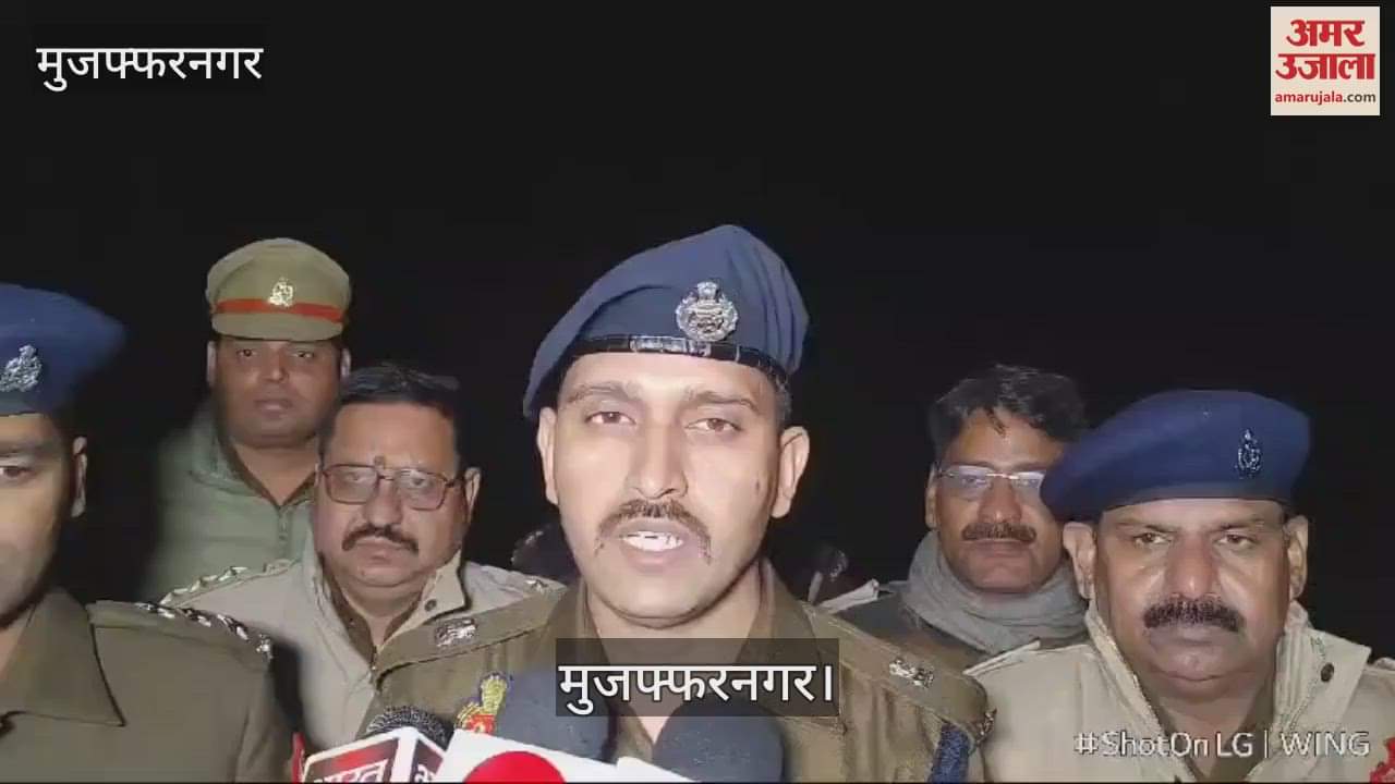 VIDEO : Eight miscreants planning robbery in Muzaffarnagar arrested in encounter, four injured
