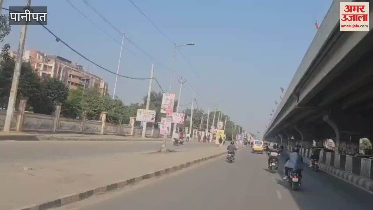 VIDEO : पानीपत के नेताओं के पोस्टर बैनरों पर नहीं होती निगम कार्रवाई