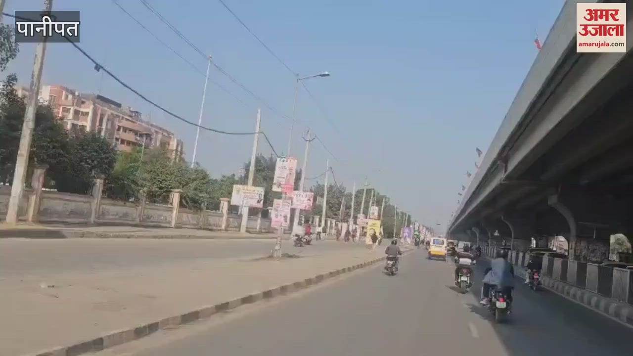 VIDEO : पानीपत के नेताओं के पोस्टर बैनरों पर नहीं होती निगम कार्रवाई