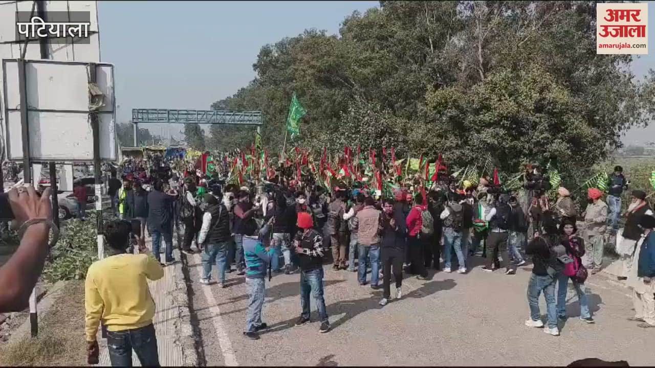 VIDEO : Farmers' march to Delhi begins