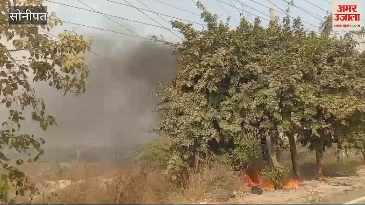 VIDEO : Garbage is being burnt in Sonipat in defiance of NGT orders