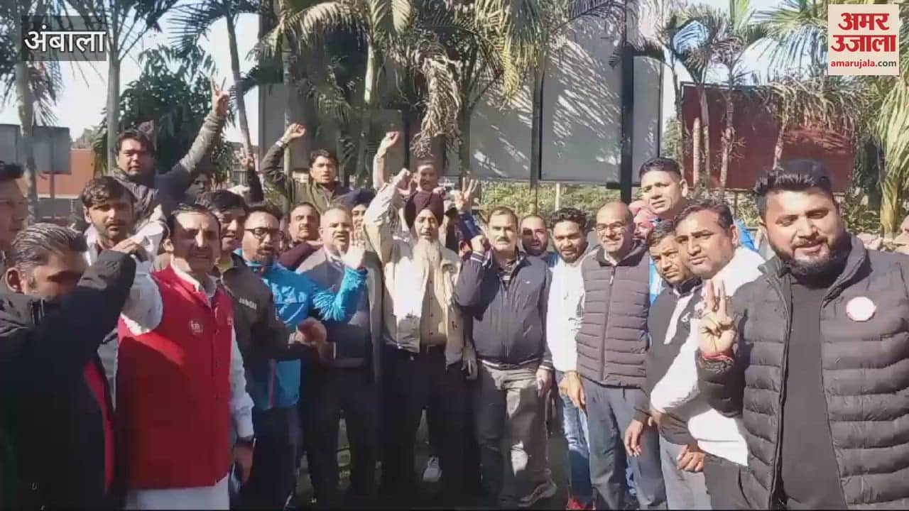 VIDEO : NRMU wins the railway union elections in Ambala