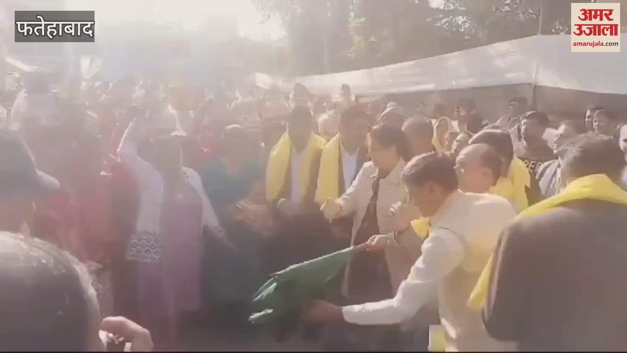 VIDEO : नगर शोभा एवं कलश यात्रा को उपायुक्त मनदीप कौर ने झंडी दिखाकर किया रवाना