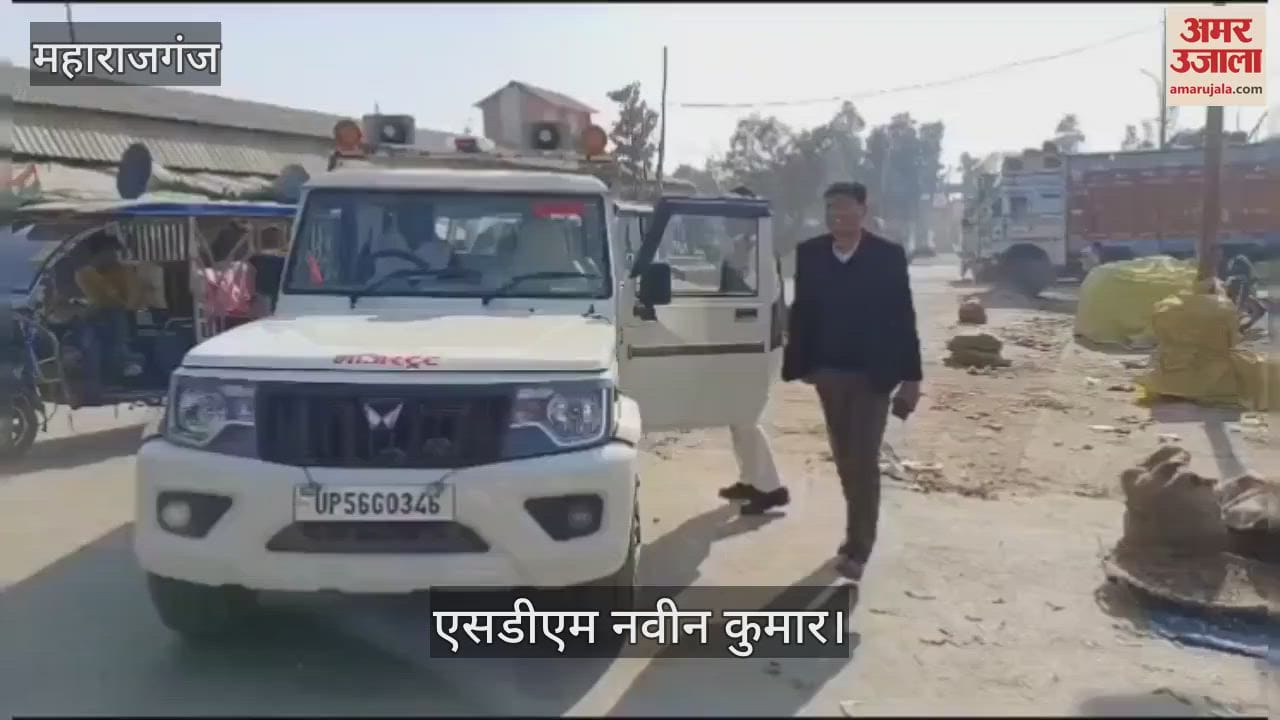 VIDEO : SDM inspected Naveen Mandi, checked records