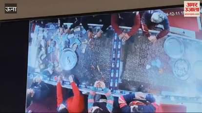 VIDEO : SDM Amb Sachin Sharma inspected the counting of offerings at Chintapurni temple