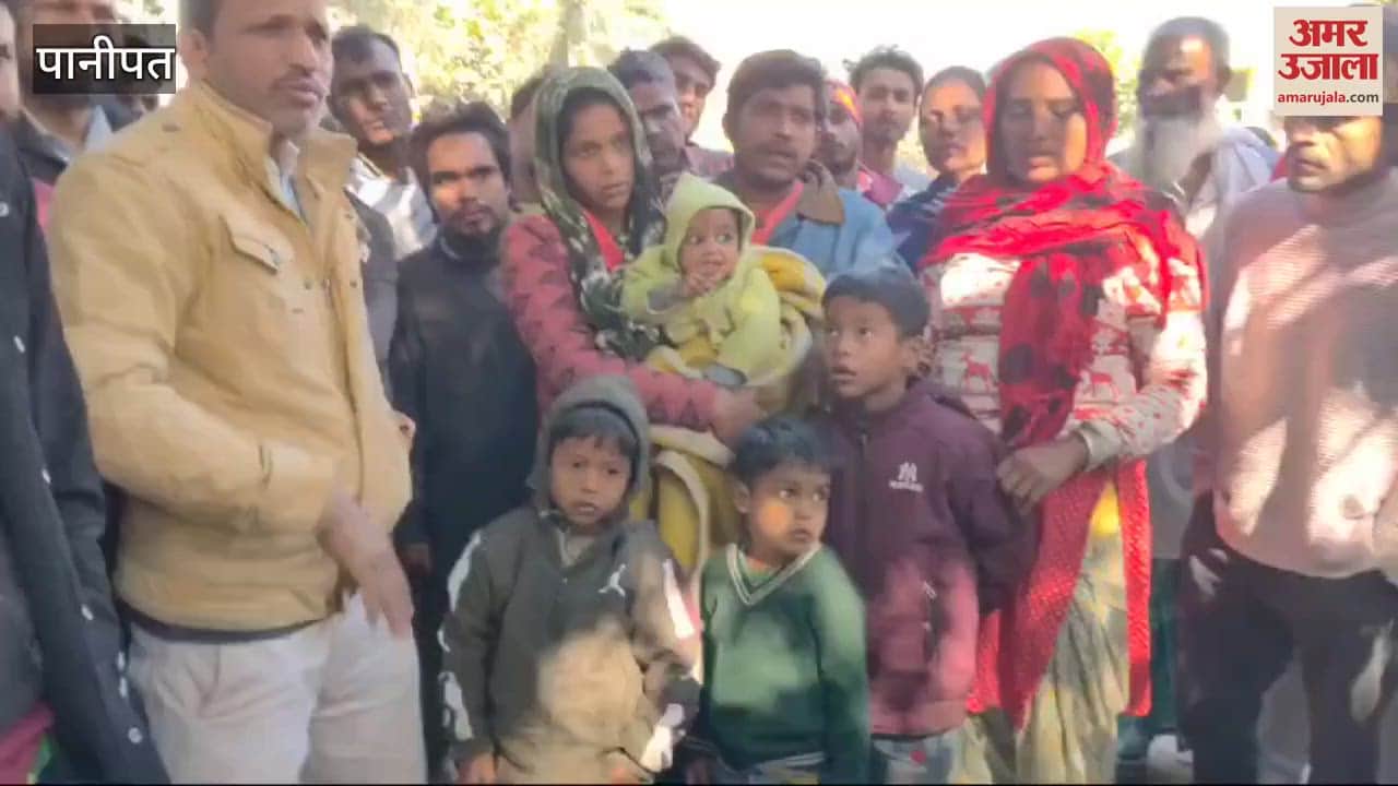 VIDEO : worker who was burnt in the fire in Panipat died after eight days, his wife said- how will I raise the children