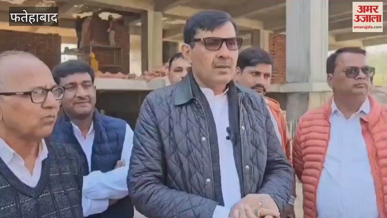 VIDEO : Former minister and BJP leader inspected development works in Fatehabad