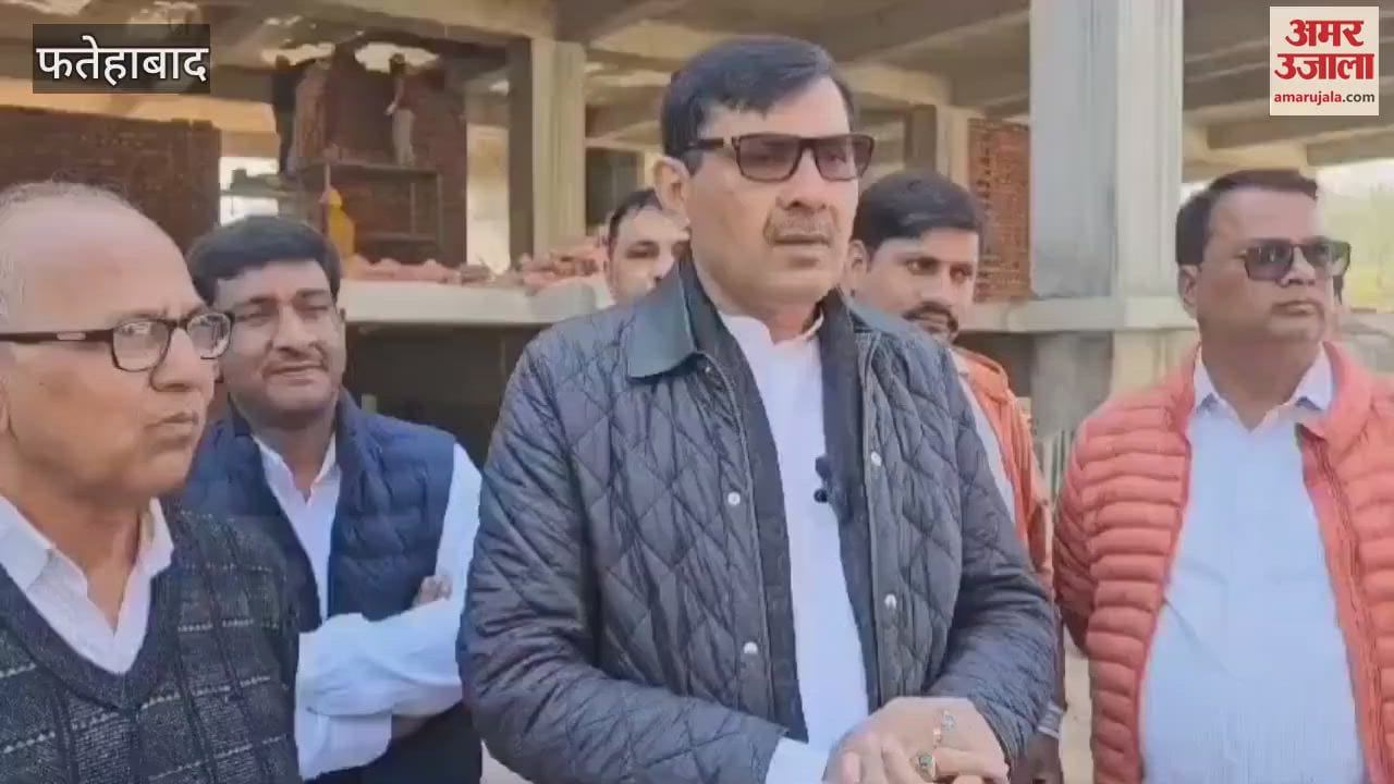 VIDEO : Former minister and BJP leader inspected development works in Fatehabad