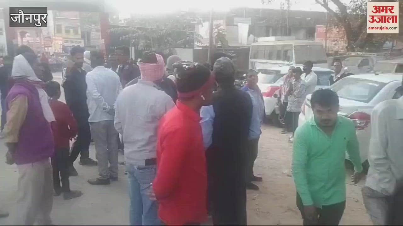 VIDEO : used loot police vehicle in jaunpur youths chased caught one miscreant three ran away snatched 20 thousand