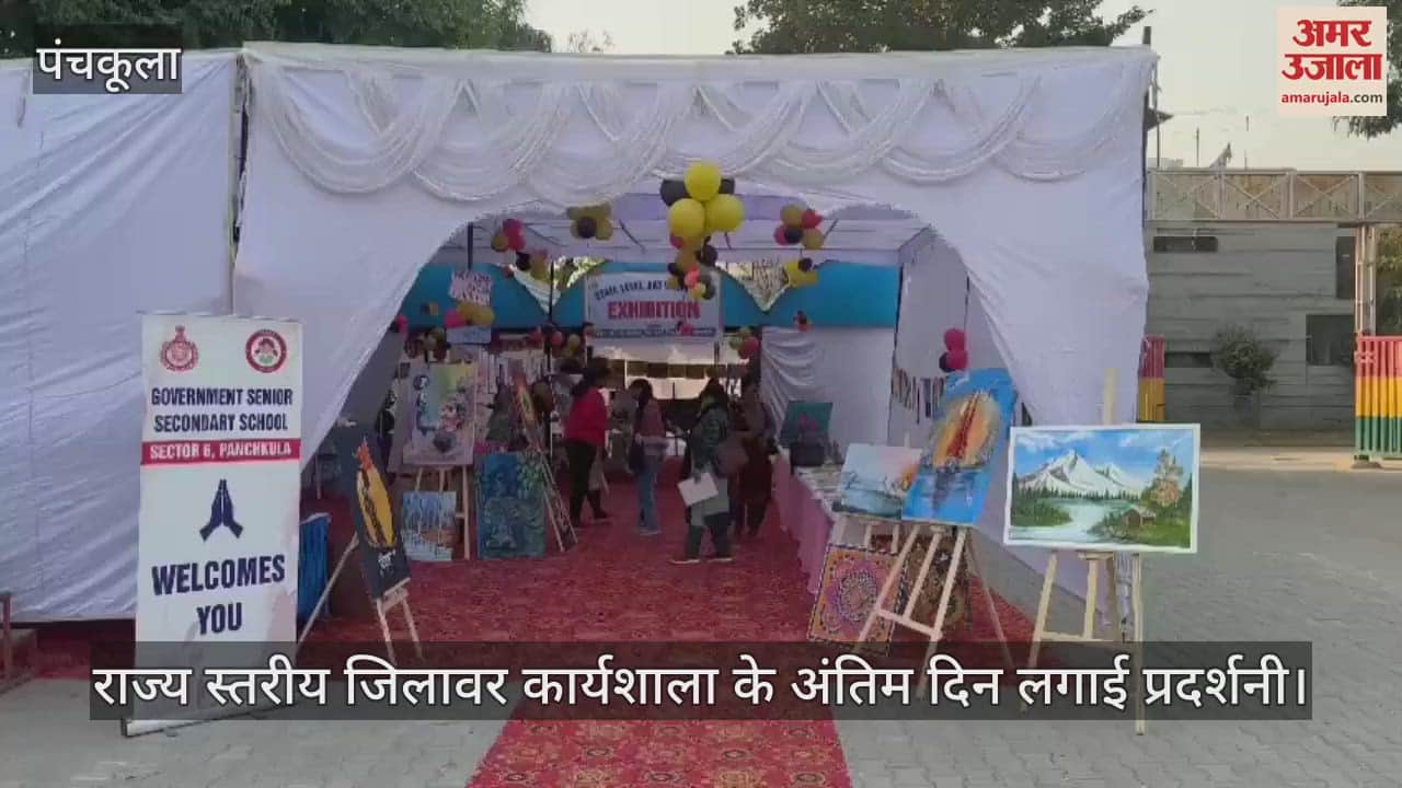 VIDEO : राज्य स्तरीय जिलावर कार्यशाला का समापन, अंतिम दिन लगाई प्रदर्शनी