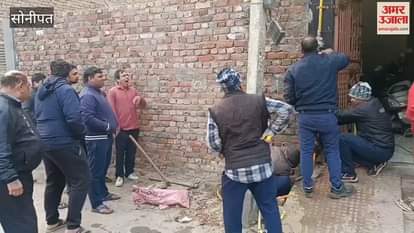 VIDEO : Fire broke out in the pipe of Gail Gas Company in Sonipat, causing panic