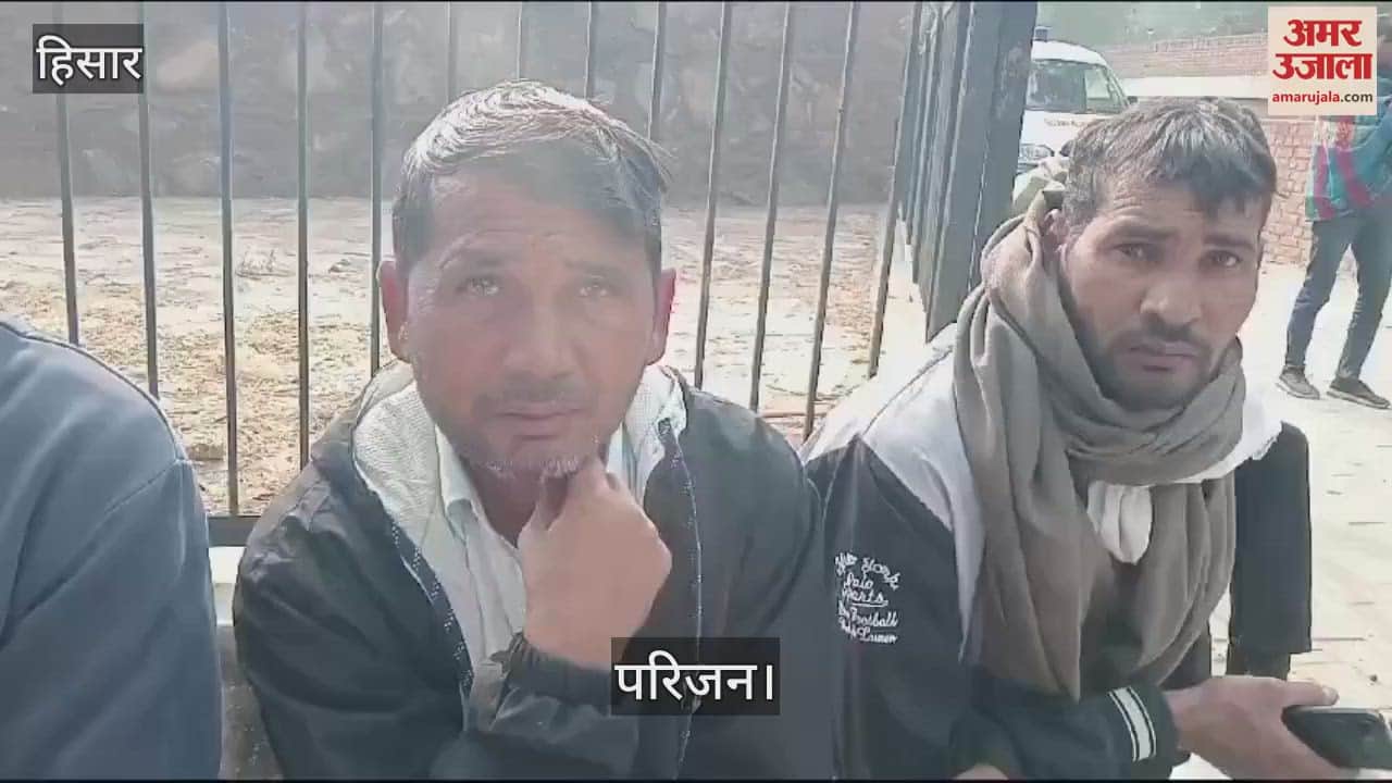 VIDEO : Sub-inspector dies in a road accident near Mirzapur village in Hisar, wife injured