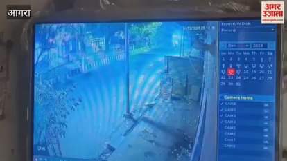 VIDEO : स्कॉर्पियो की ऐसी रफ्तार...थम गई सांसें, CCTV में कैद हुआ हादसा
