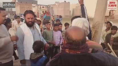 VIDEO : Bangladesh President's effigy burnt in Sonipat, slogans of 'Murdabad' raised