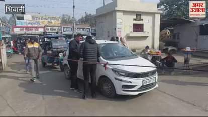 VIDEO : Suspicious vehicles will not be allowed entry in Bhiwani District Civil Hospital, staff deployed