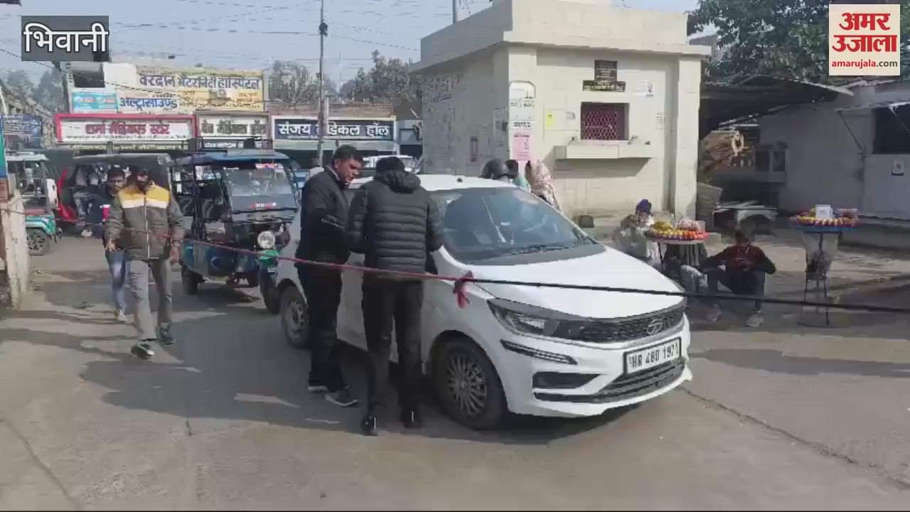 VIDEO : Suspicious vehicles will not be allowed entry in Bhiwani District Civil Hospital, staff deployed