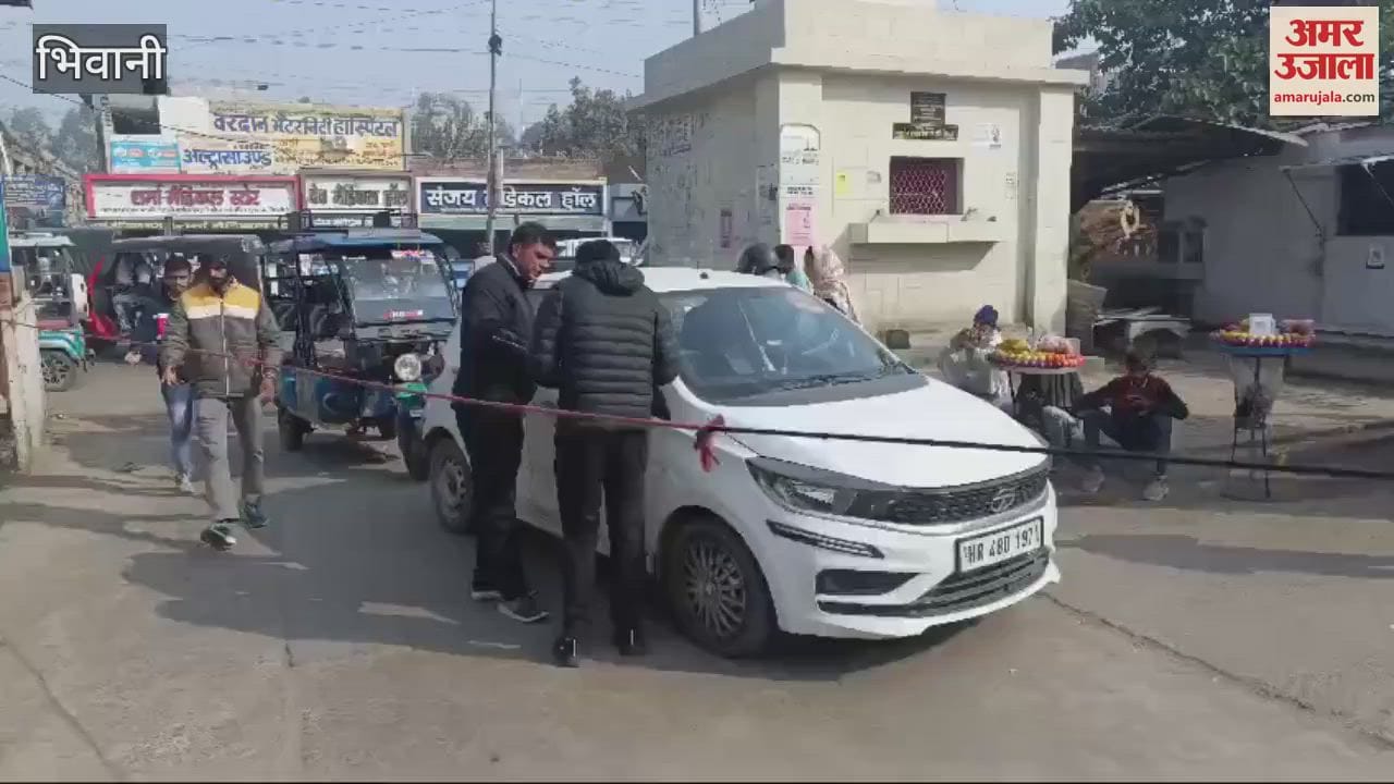 VIDEO : Suspicious vehicles will not be allowed entry in Bhiwani District Civil Hospital, staff deployed