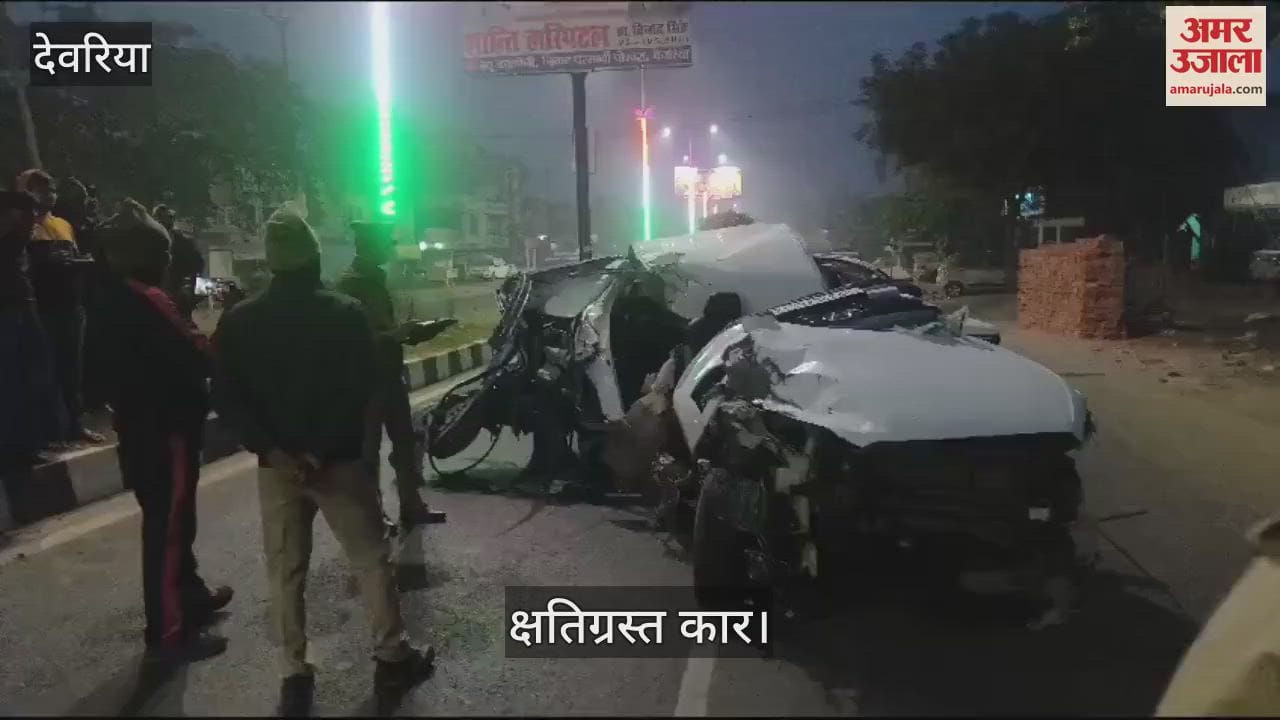 VIDEO : Luxury car filled with liquor hits tractor trolley