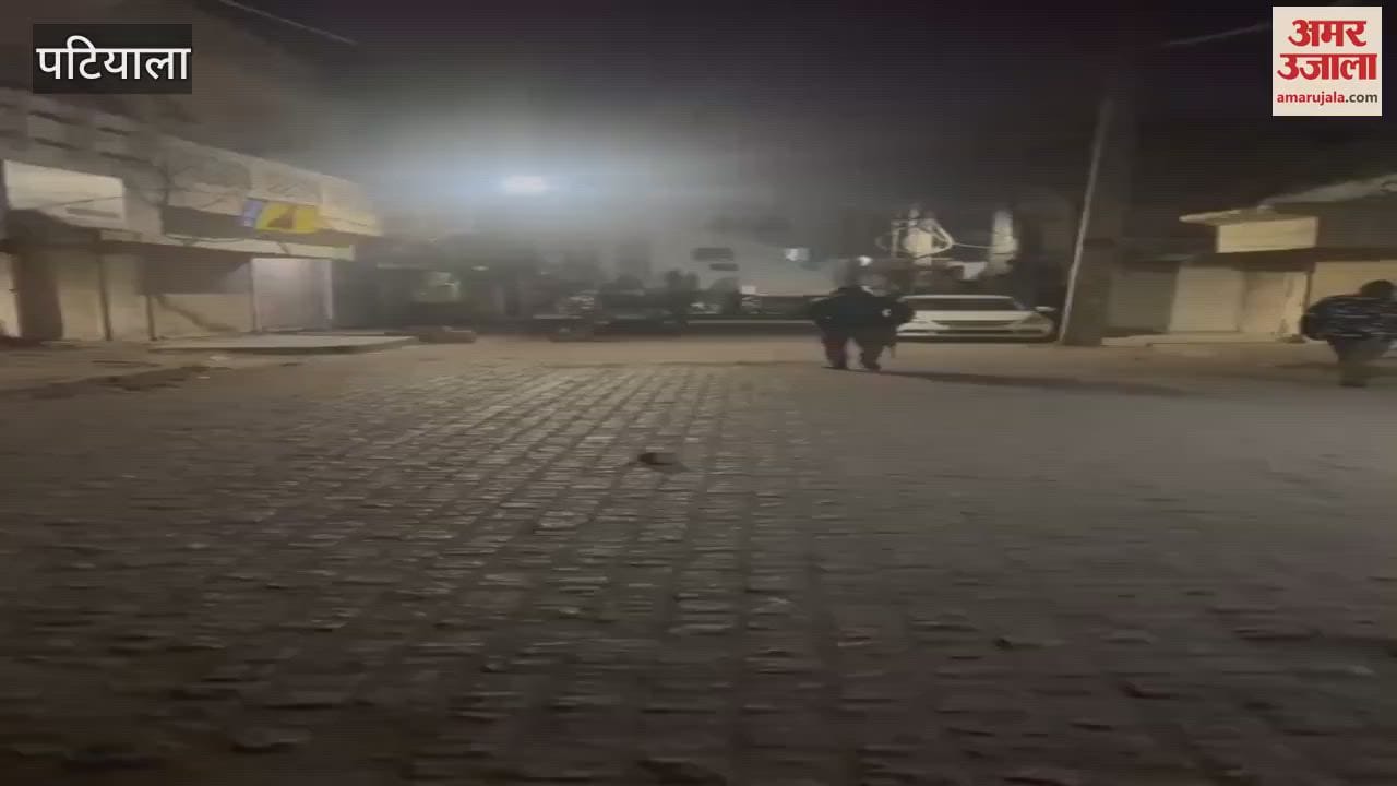 VIDEO : Stone pelting in ward number 40 of Patiala