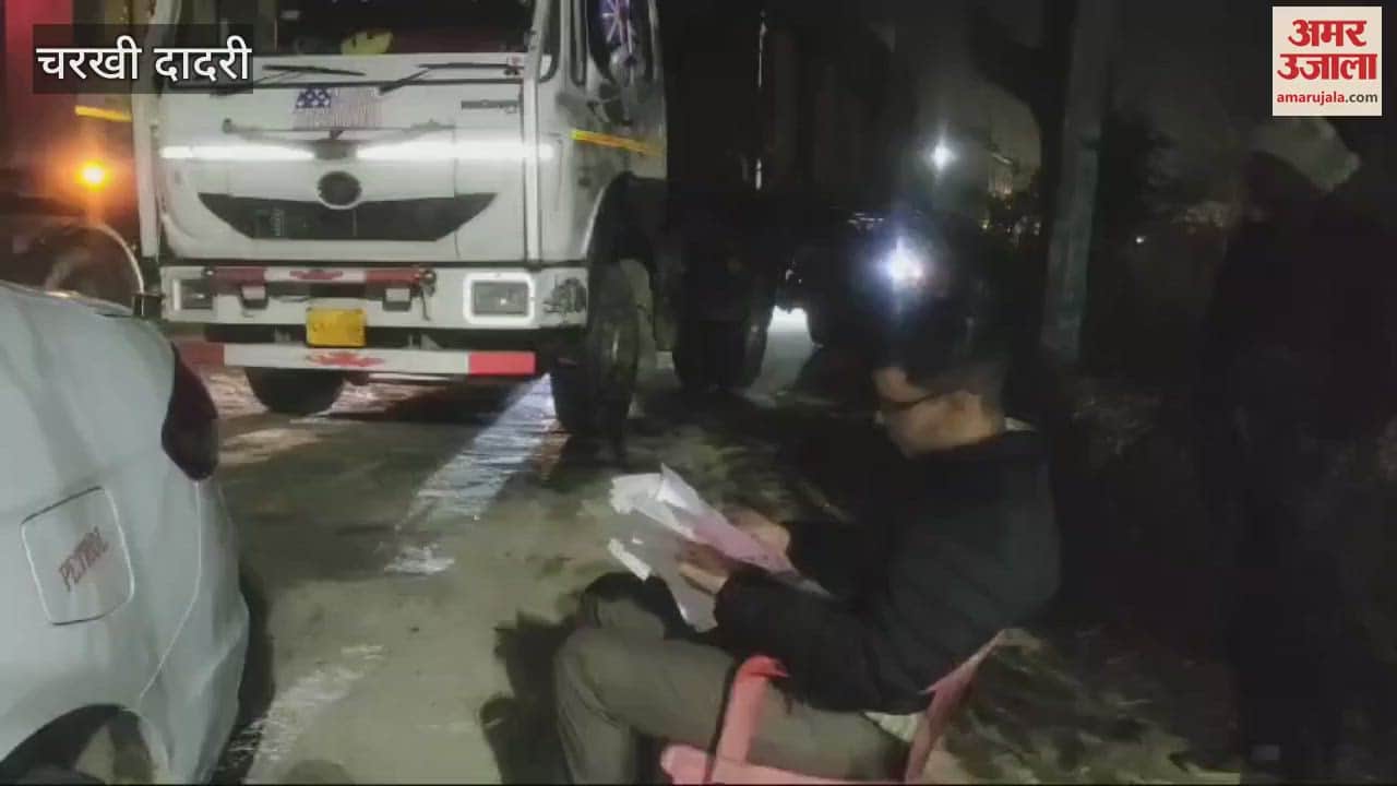 VIDEO : 22 vehicles carrying construction material caught in Charkhi Dadri despite ban