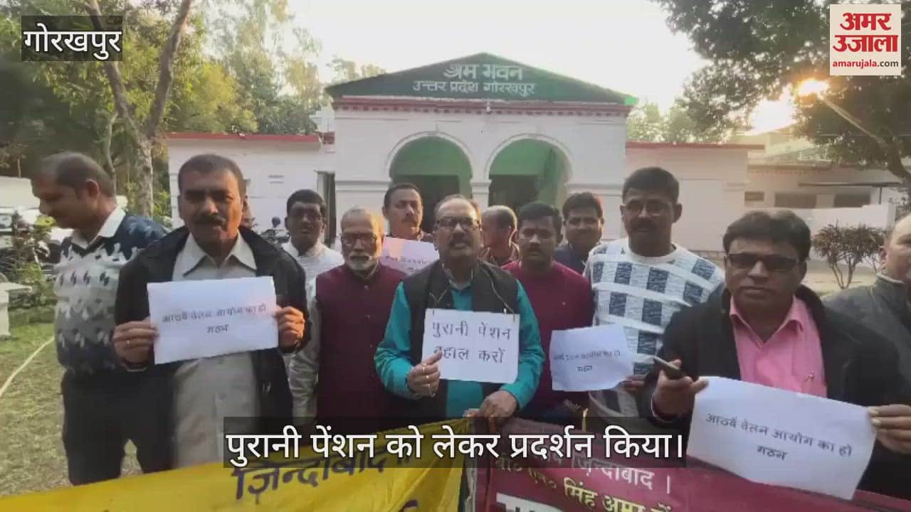 VIDEO : State Employees Joint Council staged strike regarding restoration of pension