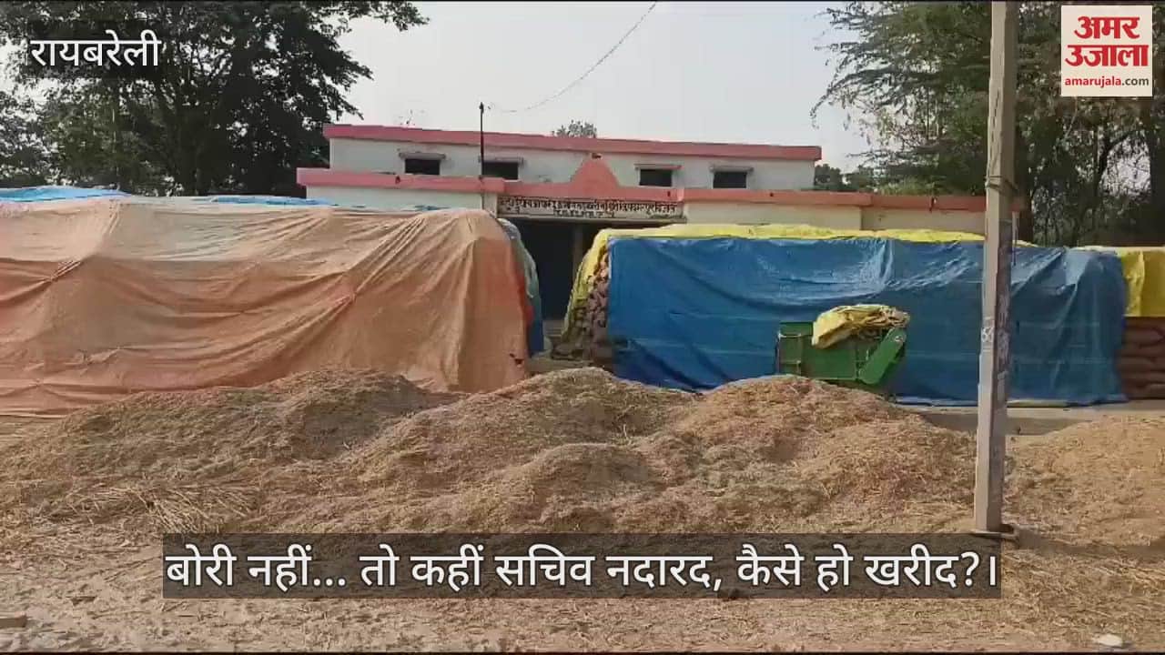 VIDEO : रायबरेली में बोरी नहीं... तो कहीं सचिव नदारद, कैसे हो खरीद?