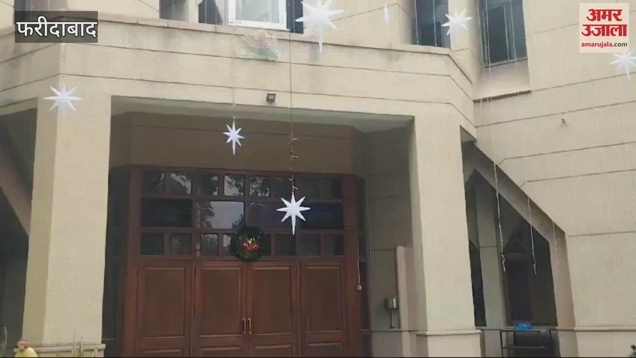 VIDEO : Christmas preparations completed in St. John's Church located at NIT number five