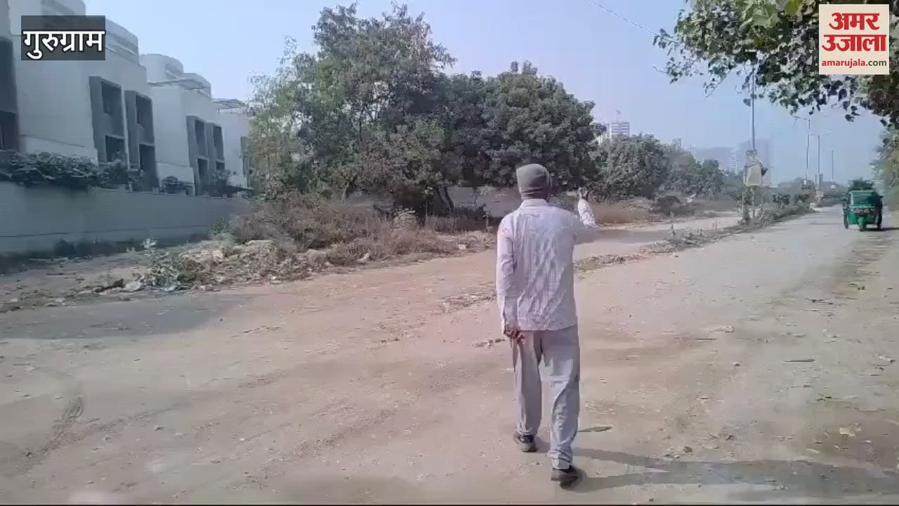 VIDEO : condition of Gurugram Sector 109 is bad
