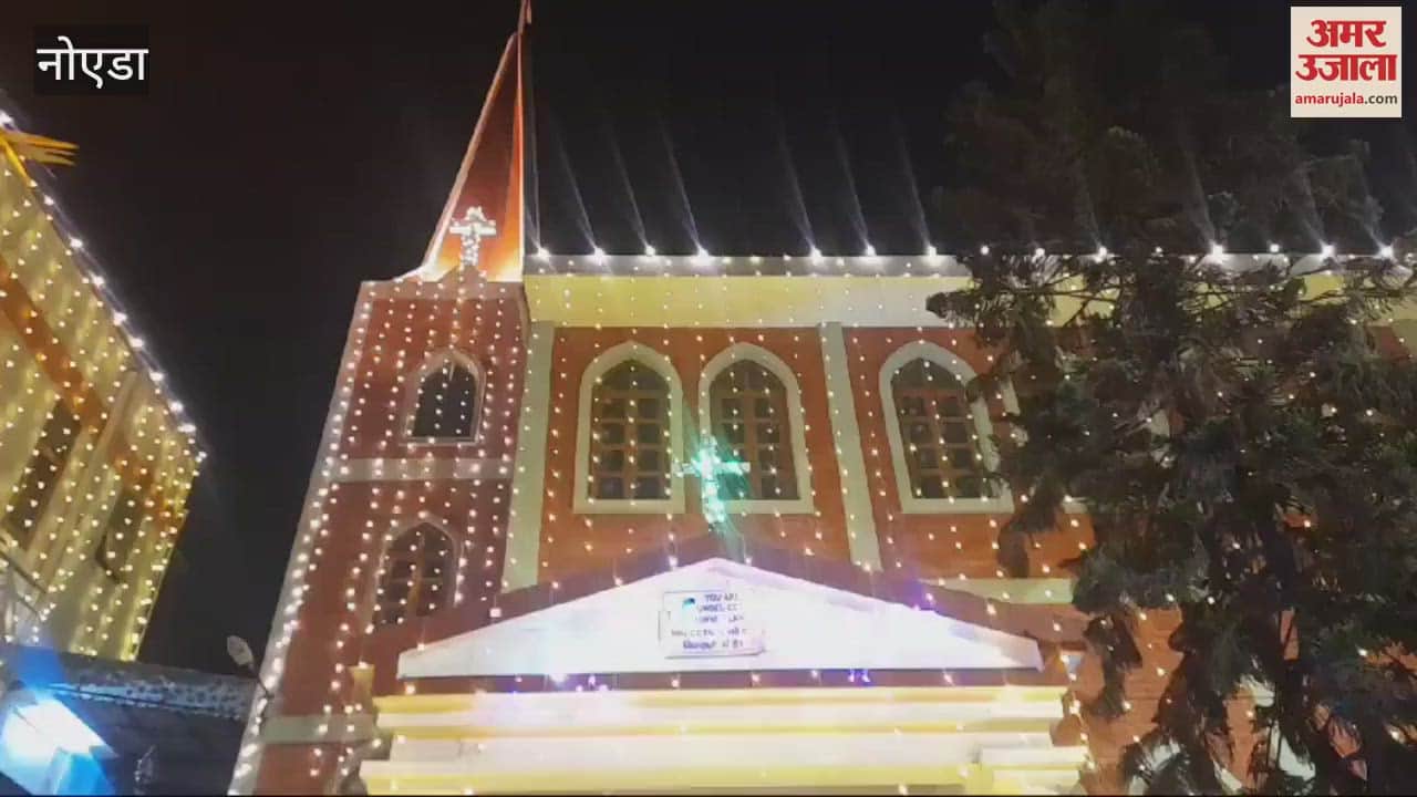 VIDEO : Noida churches decorated for Christmas