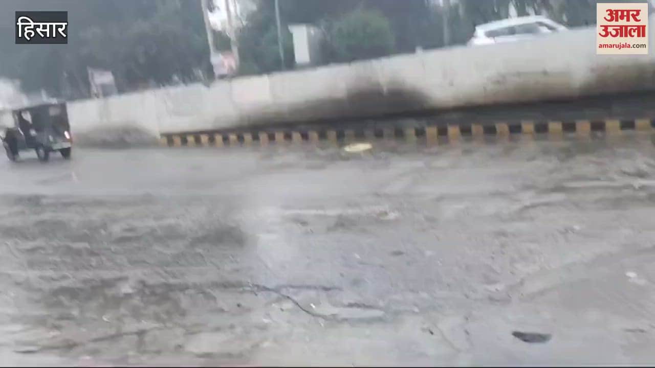 VIDEO : Rain in Hisar