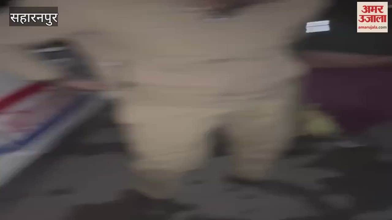 VIDEO : Saharanpur: Accused of cow slaughter shot and caught, 110 kg meat recovered