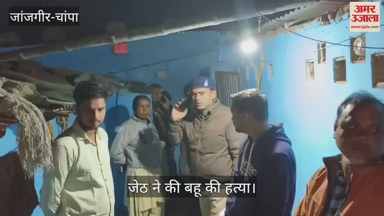 VIDEO : brother in law killed his daughter in law he was quarreling with his younger brother inebriated state in Janjgir Champa
