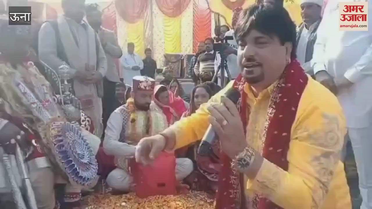 VIDEO : Baba Pahariya ji procession started hundreds of devotees bowed down and took blessings