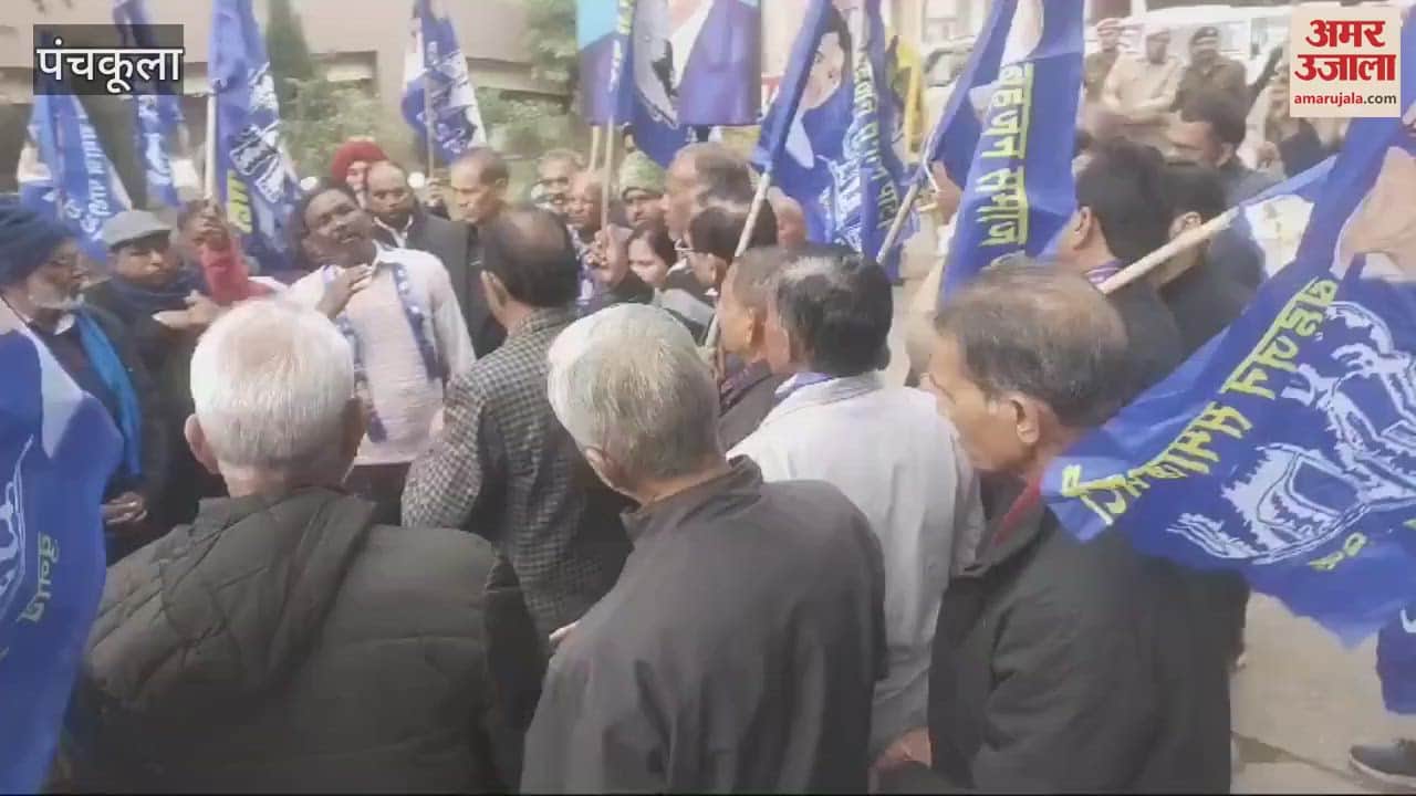 VIDEO : BSP Protest in Panchkula