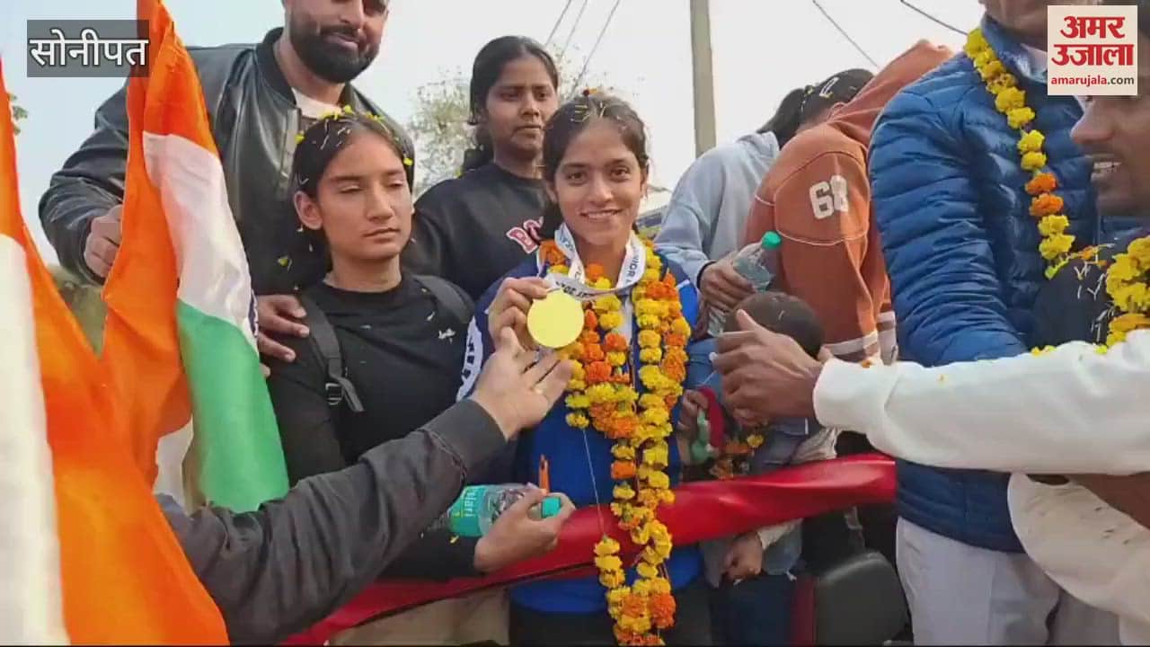 VIDEO : Manisha Dahiya was welcomed in the felicitation ceremony organized in village Nahari of Sonipat
