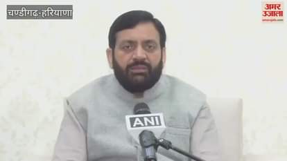 VIDEO : Haryana CM Nayab Saini paid tribute to former PM Manmohan Singh