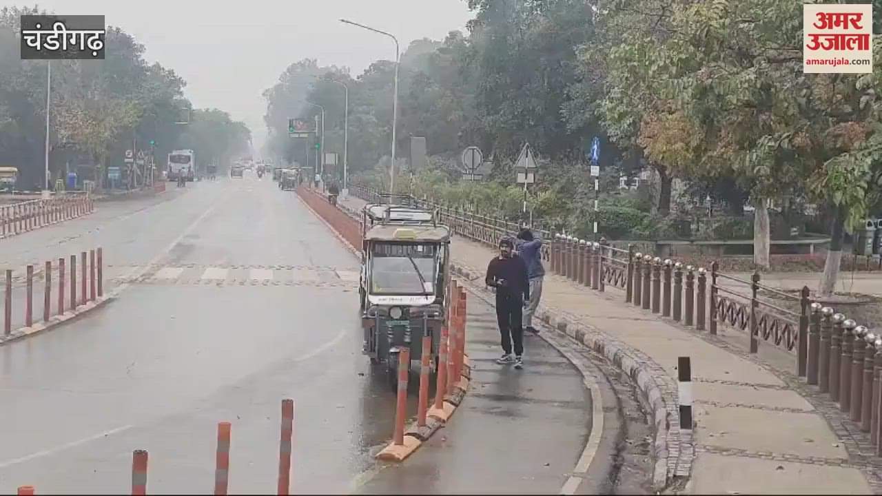 VIDEO : Rain in Chandigarh