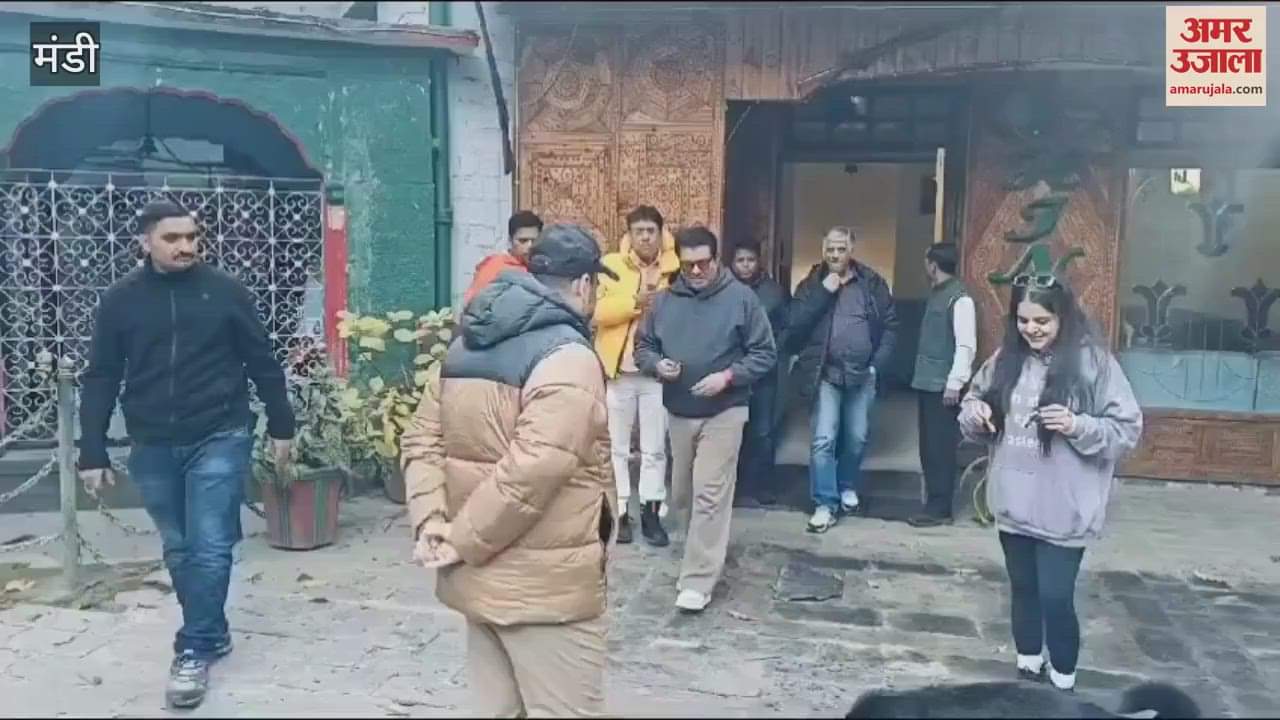 VIDEO : Raj Thackeray reached Mandi had breakfast with family left for Shimla