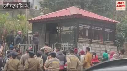 VIDEO : Years old temple which was under encroachment was removed villagers protested against its removal