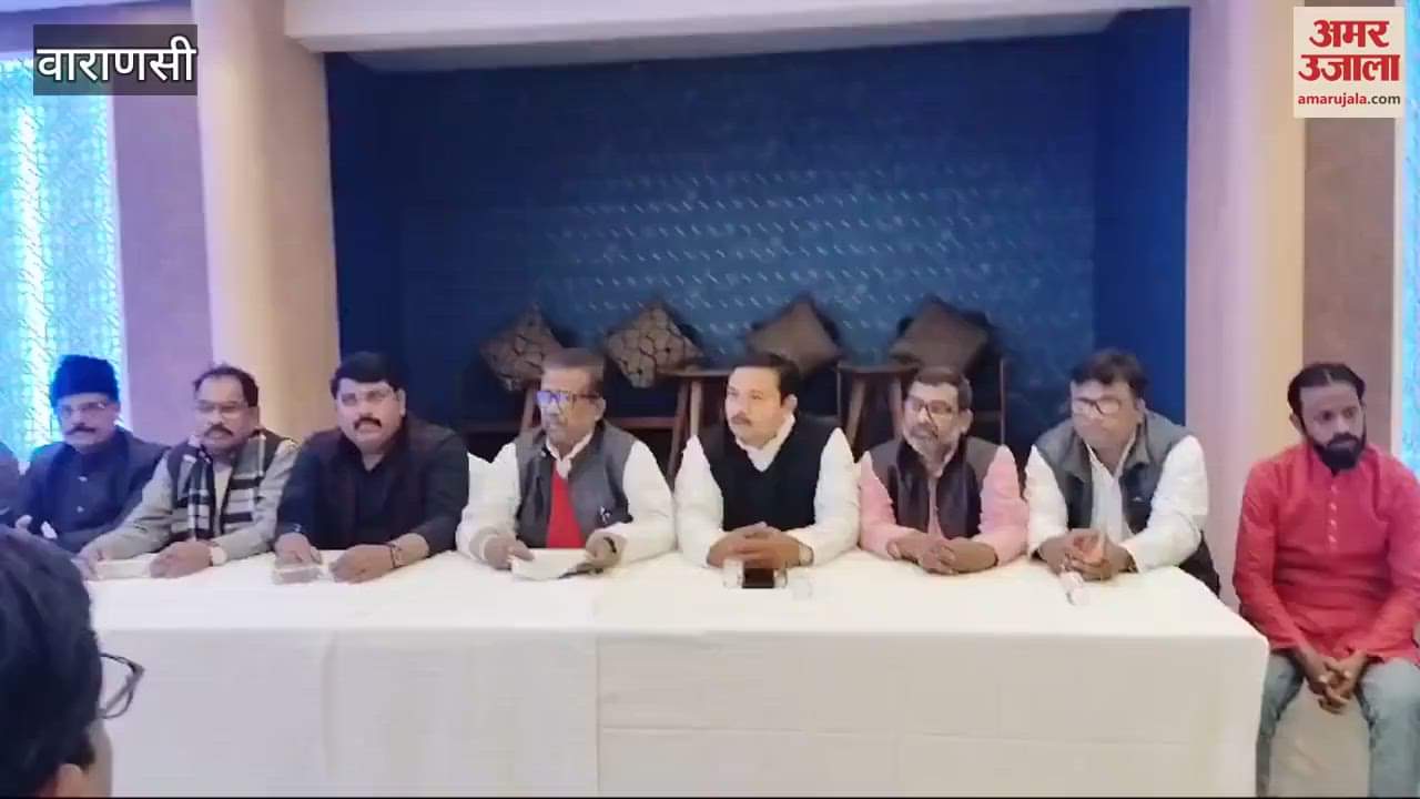 VIDEO : Varanasi samajwadi party protest one month angry comments on Ambedkar PDA discussed