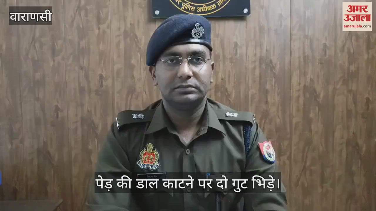 VIDEO : Stick fight in Azamgarh dispute between two parties over cutting of tree branch